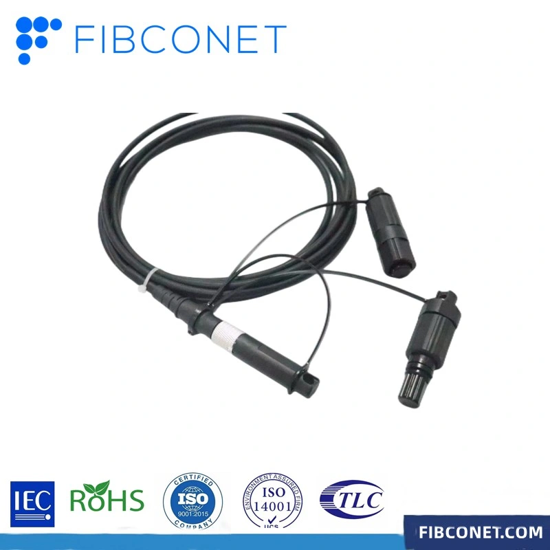 FTTH Sc APC Singlemode Simplex Assembly Waterproof Fiber Optic Waterproof Connector