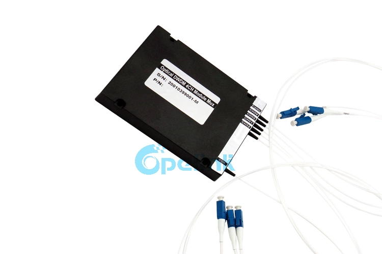 High Quality Optical CWDM Module, OEM 4CH Fiber Optic CWDM Mux Demux with Factory Price