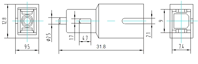 Sc FTTH Optical Grating Reflector/Fiber Bragg Grating Fbg Filter