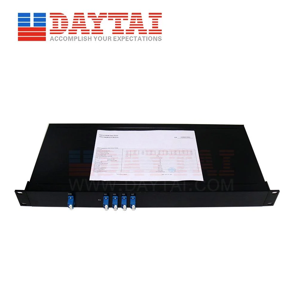 High Quality FTTH 4CH 8CH 16CH 100GHz DWDM Module 8 Channel 16 Channel DWDM Mux Demux